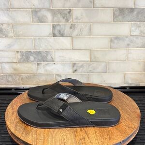 Reef Men's Cushion Phantom 2,0 Black Flip Flops